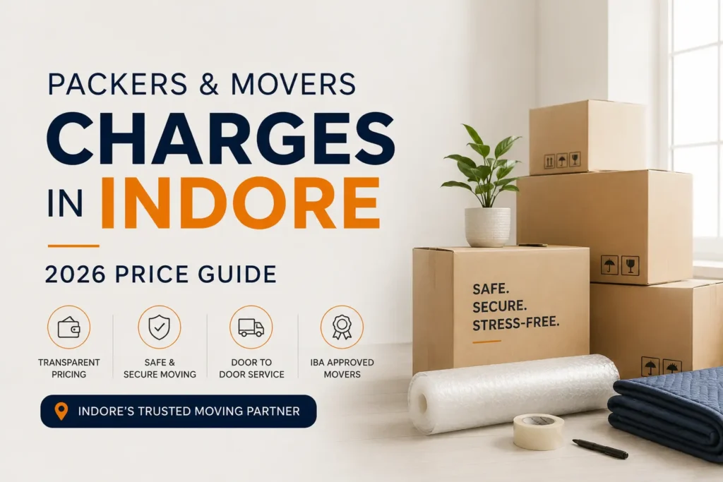 Packers and Movers Charges in Indore – 2026 Price Guide by Malwa Roadways