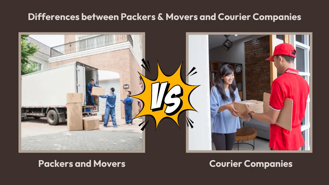 packers & movers vs courier companies