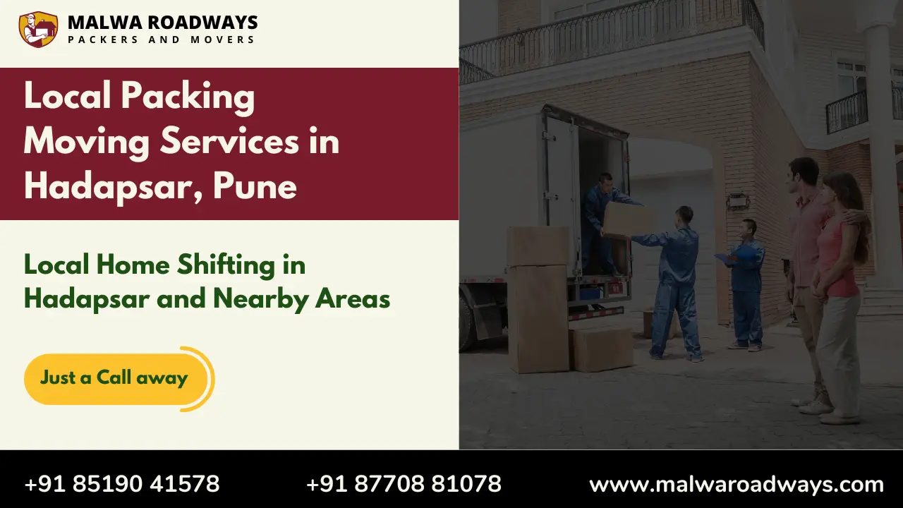 Local Movers in Hadapsar Pune
