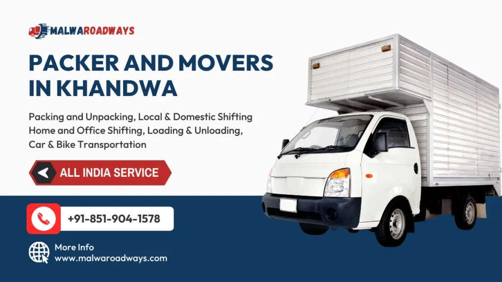 Packers and Movers in Khandwa